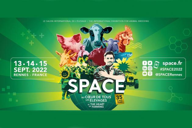 Visitez-nous au salon SPACE 2022 à Rennes, France 